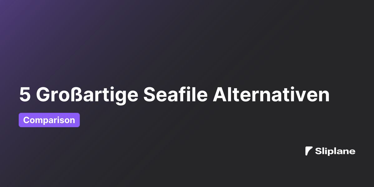 5 Großartige Seafile Alternativen